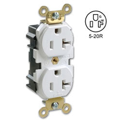 Leviton M5362 20 Amp, 125 Volt Industrial Outlet