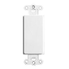 Legrand - On-Q WP3410-WH Blank Decorator Outlet Strap