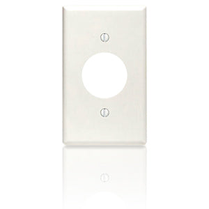 Leviton 88004 Single Gang 1.406 Inch Hole Device Receptacle Wallplate
