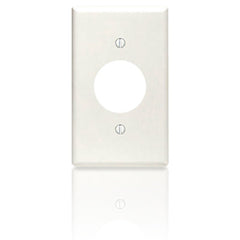Leviton 88004 Single Gang 1.406 Inch Hole Device Receptacle Wallplate