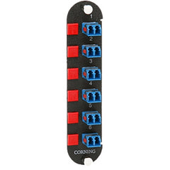 Corning CCH-CP12-A9 CCH Connector Panel with 6 LC Duplex Adapters