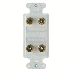 Legrand - On-Q F9005-WH Universal Dual Speaker Strap