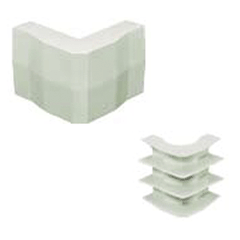 Hubbell PS3EEBC PS3 Super BaseTrak 3 Channel Raceway External Elbow Base and Cover