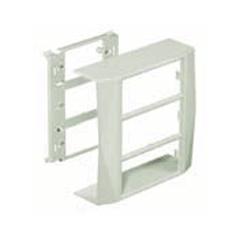 Hubbell PS3IND-2PK PS3 Super BaseTrak 3 Channel Raceway Three-Gang Inline Box