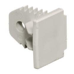 Hubbell PL1EC PL1 LANTrak Latching Raceway Single Service End Cap