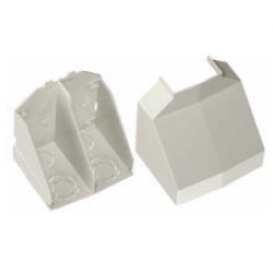 Hubbell PW2CACF PW2 WallTrak Raceway Latching Conduit Adapter/Ceiling Fitting