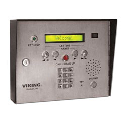 Viking AES-2005 ADA Compliant Entry System with Color Video Camera