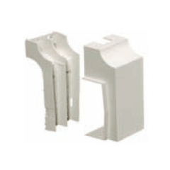 Hubbell PB3TRBC PB3 BaseTrak Raceway Horizontal to Vertical Transition Fitting