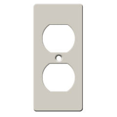 Hubbell KP8 KP Series One-Gang Duplex Opening Wall Plate