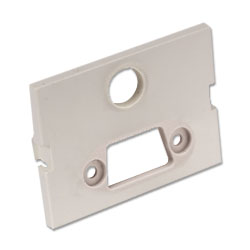 Hubbell IMB15315AL HDMI 15-Pin / 9-Pin, Unloaded, 1.5 Unit Module with 3.5mm Stereo Jack (Package of 10)