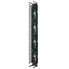 Panduit® PRVF12 PatchRunner Vertical Cable Manager Front Only