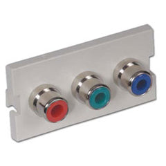 Hubbell IMCRS1AL Infin-e-Station A/V RCA Component Module (Solder)