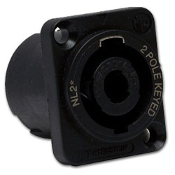 Hubbell SC10 Pro-AV Speakon, 2-Pole Connector (Package of 10)