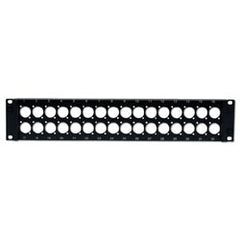 Hubbell PAV16 Pro-AV Panel Mount Patch (Unloaded)