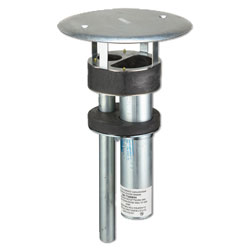 Hubbell S1PTAVFIT SystemOne Three-Piece AV Aluminum, Fire-Rated Poke-Through