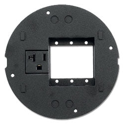 Hubbell S1SPEXT1 SystemOne Extron and 3 MAAP Sub-Plate