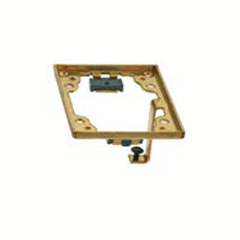 Hubbell S5017G Adapter Frame with Grounding Lug Nuts