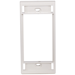 Hubbell KPIMBZOW KP Series PolyTrak Module Bezel Faceplate