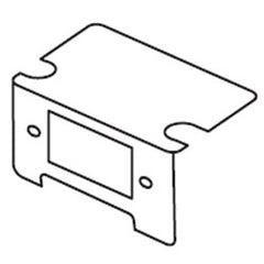 Hubbell 3SFBDS Concealed 3-Service Floor Box Style Line Opening Plate