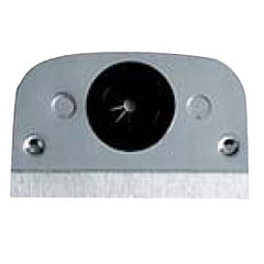 Hubbell SS309T Fire-Rated Poke-Through and Above-Floor Service Fittings - Telephone Bushing Stainless Steel Face Plate with Knock Outs (KOs)