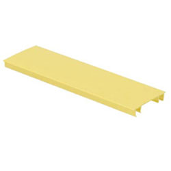 Panduit® HC2YL6 FiberRunner 2x2 Snap-On Hinged Cover