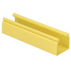 Panduit® HS2X2YL6 FiberRunner 2x2 Hinged Channel