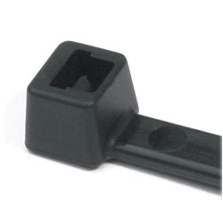 HellermannTyton T50I0C2 Black Cable Tie 11.8" Length (Pkg of 100)