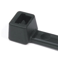 HellermannTyton T50R0C2 Black Cable Tie 7.9" Length (Pkg of 100)