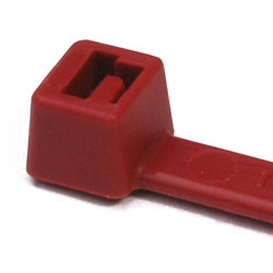 HellermannTyton T50R2C2UL UL Rated Red Cable Tie 7.9" Length (Pkg of 100)