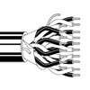 Belden 9556 Multiconductor 6 Paired Cable