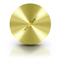 Leviton 25249-CAP Brass Duplex Replacement Screw Cap