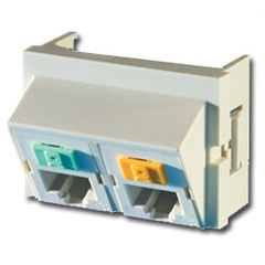 Legrand - Ortronics OR-40300656 Series II Two-Port TracJack™ Mounting Module