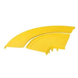 Panduit® FRRASC12 Split Cover for 12x4 Horizontal Right Angle Fitting