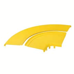 Panduit® FRRASC12 Split Cover for 12x4 Horizontal Right Angle Fitting