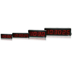 Valcom VIP-D440-DS IP PoE Automatic Time Set Digital Clock - Double Sided