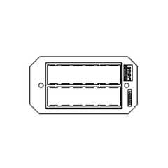Legrand - Wiremold 8TRAC Device Mounting Plate