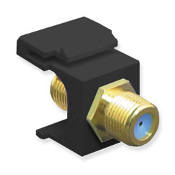 ICC IC107B9G F-Type, Female to Gold-Plated Module - 3 GHz