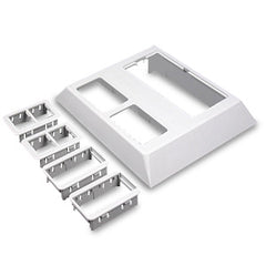 Legrand - Wiremold 5007C-2RT Access® 5000 Series Raceway Deep Device Plate for Ortronics