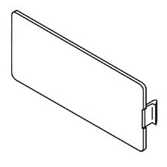 Legrand - Wiremold 5507B 5507 Series™ Blank Faceplate