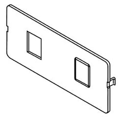 Legrand - Wiremold 5507RJ 5507 Series™ Dual RJ11 / RJ45 Connector Faceplate
