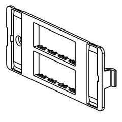 Legrand - Wiremold 5507-4TJ 5507 Series™ Ortronics Faceplate