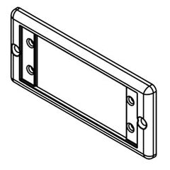 Legrand - Wiremold 5507AAP 5507 Series™ Extron AAP Faceplate
