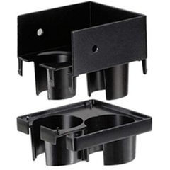 Panduit® FIDT4X4BL 2-Port Spillout to 1.5" (38 mm) Inside Diameter Corrugated Tubing