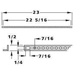 Allen Tel GB67A Mounting Bar for Equipment Rack