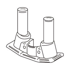 Legrand - Wiremold COM50 RC7AFFTC Series Communication Adapter