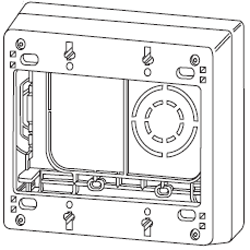 Legrand - Wiremold NM2044-2 Two-Gang Extra Deep Device Box