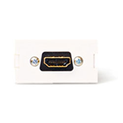 Leviton 41290-HDW Multimedia Outlet System HDMI Insert Adapter