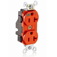 Leviton MT820-IG Lev-Lok 15 Amp Heavy Duty Modular Duplex Isolated Ground Hospital Grade Receptacle