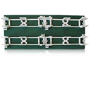Allen Tel GB183A2M Half Modular Green Metal Backboard