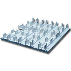 Allen Tel GB183B1M Full Module Blue Metal Backboard